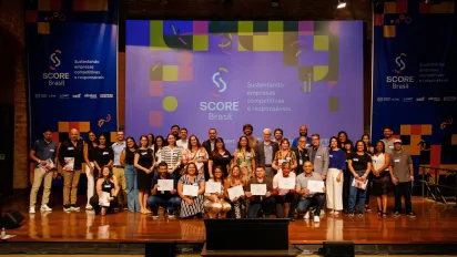 Evento de encerramento do projeto SCORE Brasil, novembro de 2024